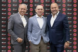 Jair Escobar Chief Strategy Office Winclub, Antonio Bautista CDO international D&B Inc., Oscar Salgado CEO Winclub